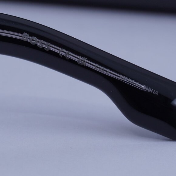 Hugo BOSS 1502/S 0I62 KU Rectangle Sunglasses – Black/Havana/Blue - Picture 10 of 11